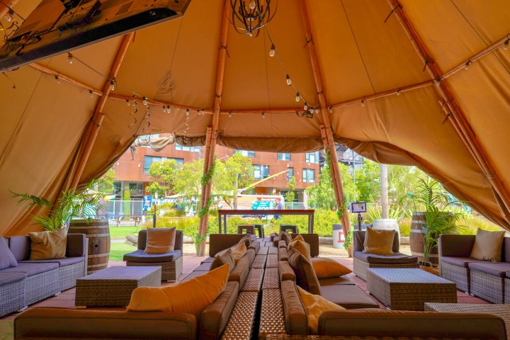 a room full of furniture